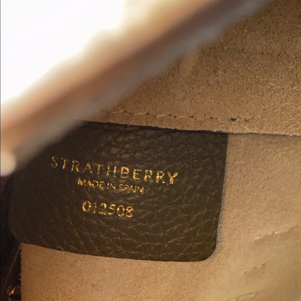 Strathberry Olive Green Tote Bag - Picture 6 of 10